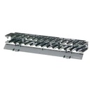 Organizador Horizontal De Cables Panduit Frontal Para Rack 19'' 1U