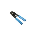 Pinza crimpeadora rj45 brobotix - azul