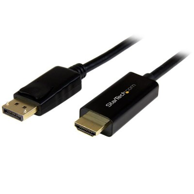 Cable Convertidor DisplayPort a HDMI StarTech 2 Metros