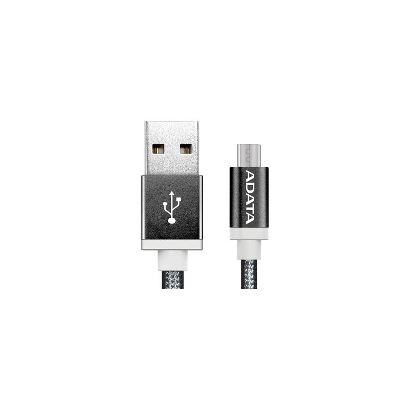 Cable Android USB 2.0 Adata USB A Macho - Micro USB B Macho 1 Metro