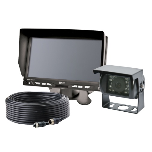 Kit De Vigilancia Ecco K7000B De 1 Cámara Y 1 Monitor Para Montacargas