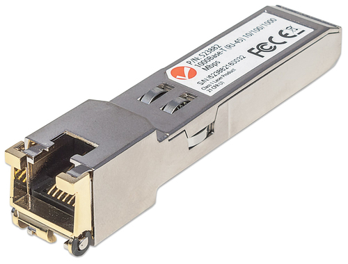 Modulo transceptor sfp gigabit cobre rj45 1000base-t 100m