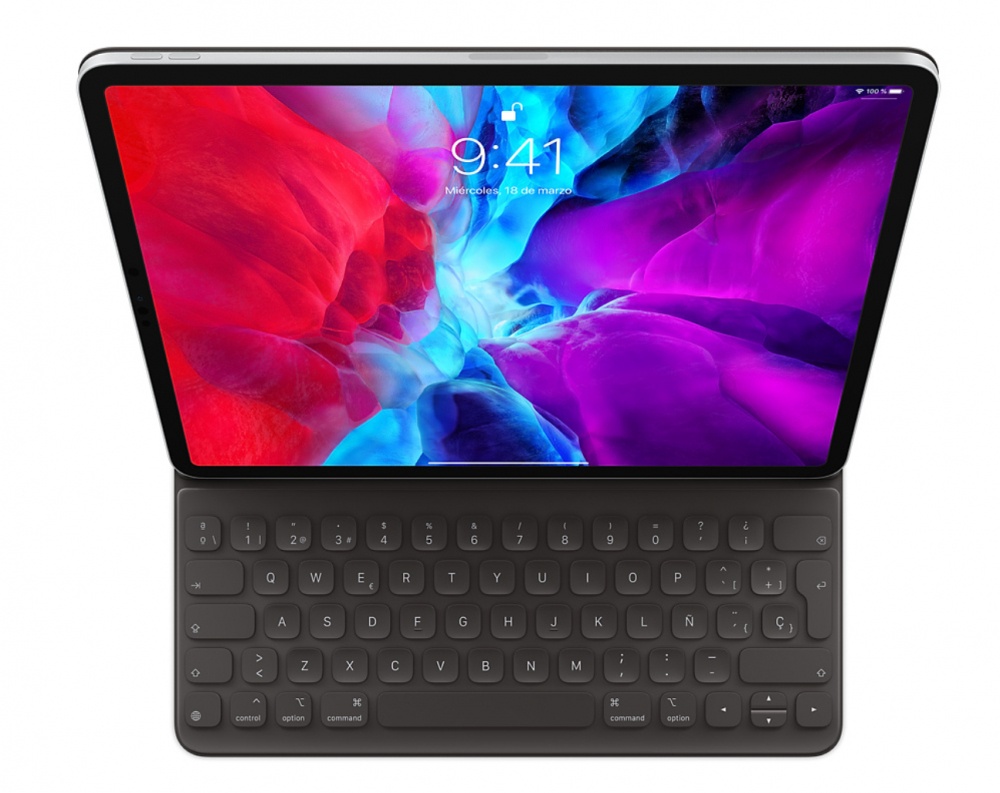 Smart keyboard folio para ipad 12.9pulg 3a y 4a generacion