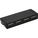 Hub USB 2.0 Targus ACH114US 4 Puertos 480 Mbit/s