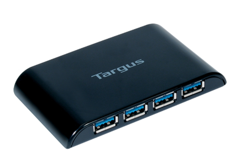 Hub USB A 3.0 De 4 Puertos Targus sin Adaptador