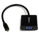 Adaptador convertidor video micro hdmi a vga 1920x1200 1080p.