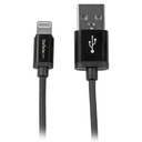 Cable 1m lightning apple ipod ipad iphone 5 a usb 2.0 negro