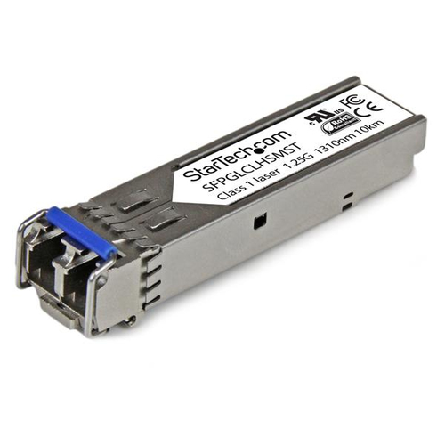 Transceiver gigabit fibra mono modo sfp sm lc 10km comp cisco .