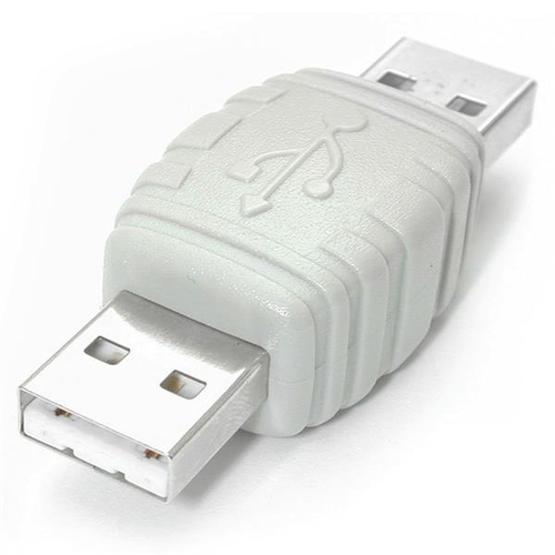 Adaptador de cable usb a macho a usb a macho   .