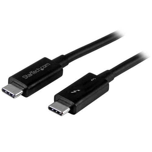 Cable Thunderbolt 3 StarTech USB-C Macho - USB-C Macho 50cm Para MacBook