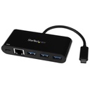 Hub concentrador usb-c usb 3.0 0 3 puertos con ethernet y pd