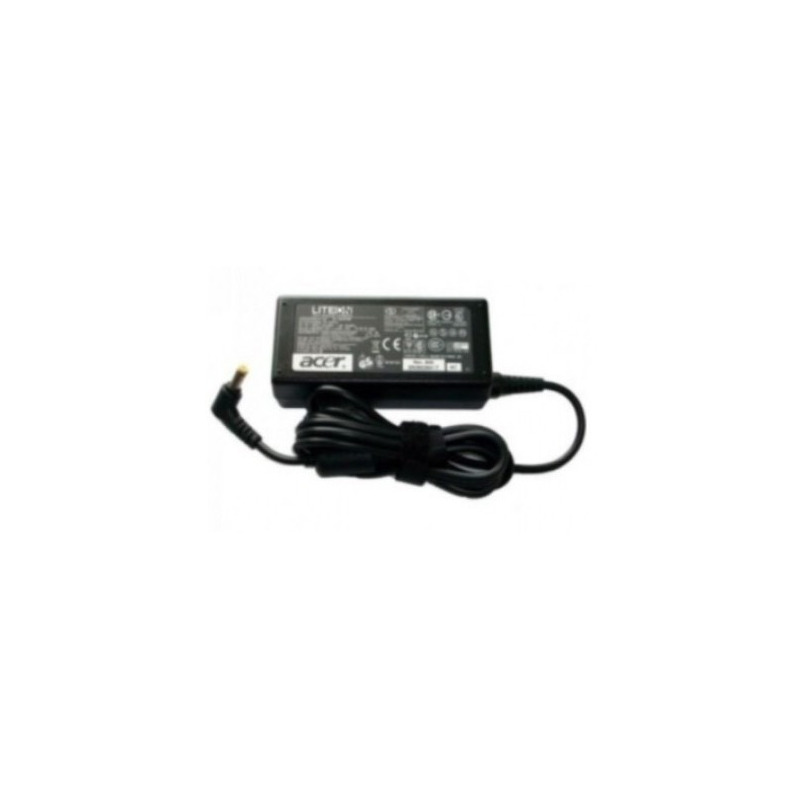 Cargador de laptop 65w 19v-3.42a - ac-acer compatible con la mayoría de equipos acer