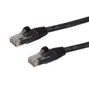 Cable de red ethernet utp sin enganches cat6 3m negro  .