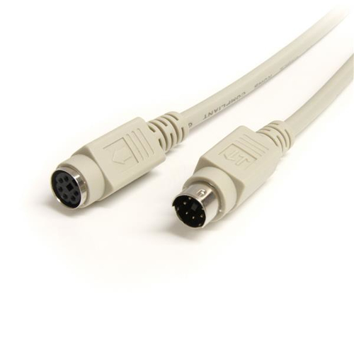 Cable 1.8m ps/2 de extension alargador para raton teclado