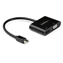 Convertidor mini dp a hdmi o vga - 4k 60hz - thunderbolt 2