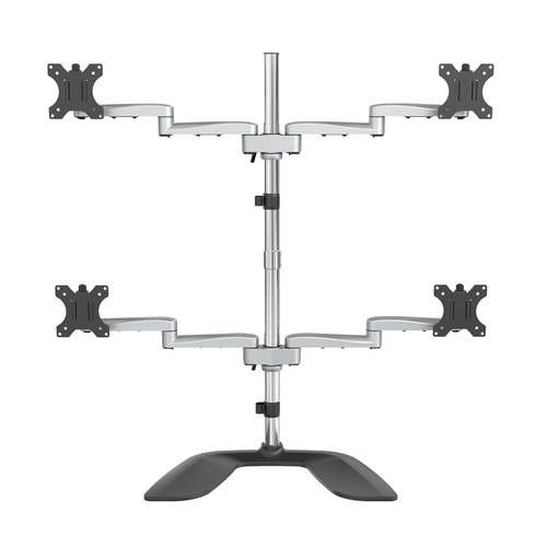 Base soporte de escritorio par a 4 monitores de hasta 32 vesa