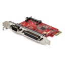 Tarjeta pci express con puerto serial/paralelo - combo pcie