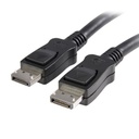 Cable de 5m displayport 4k hbr2 con cierre 2x macho