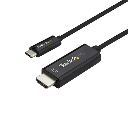 Cable adaptador de 3m usb-c a hdmi 4k 60hz negro