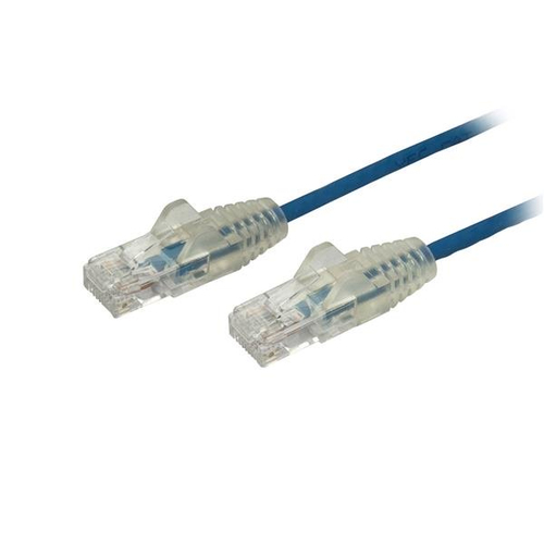 Cable 1.8m red ethernet cat6 sin enganches snagless azul