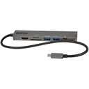 Adaptador multipuertos usb c hdmi 2.0 4k 60hz - pd de 100w - sd