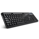 Teclado vorago kb-102 multimedi a usb negro