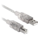 Cable usb v2.0 a-b 4.5 m plata brobotix