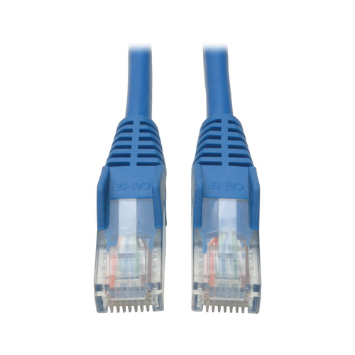 Cable patch cat5e utp moldeado snagless rj45 m/m azul 2.13m