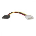 Cable serial ata (sata) molex 4 pines a 15 pines 15.3cm