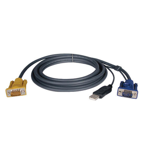 Juego de cables usb para kvm .      .