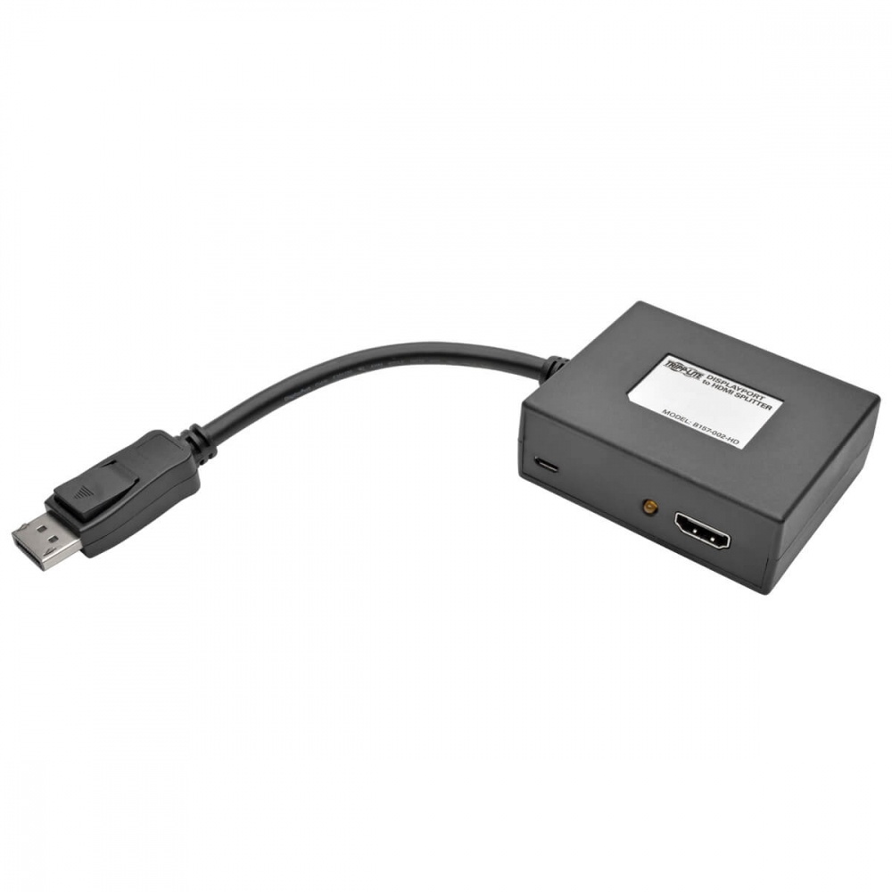 Divisor displayport a hdmi de 2 puertos