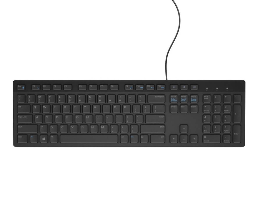 Teclado Dell KB216 Alámbrico USB Español