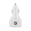 Cargador para coche getttech gcc-30fc-01 volstok 3 puertos usb