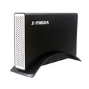 Enclosure x-media en-3251u3-bk para unidades 3.5pulg de sata a usb 3.0