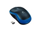 Mouse logitech m185 i inalambri azul