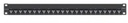 Patch panel z-max, de 24 puertos, modular, plano, 1ur