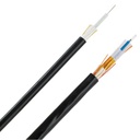 Cable de fibra óptica de 12 hilos, multimodo om3 50/125 optimizada, interior/exterior, loose tube 250um, no conductiva (dieléctr