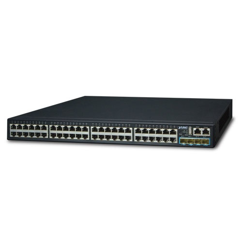 Switch administrable stack capa 3 48 puertos 10/100/1000mbps, 4 puertos 10g sfp+