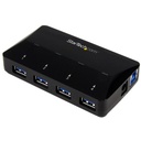 Concentrador usb 3.0 4 puertos hub 1 puerto de 2.4a