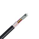 Cable de fibra óptica de 6 hilos, osp (planta externa), no armada (dieléctrica), 250um, monomodo os2, precio por metro