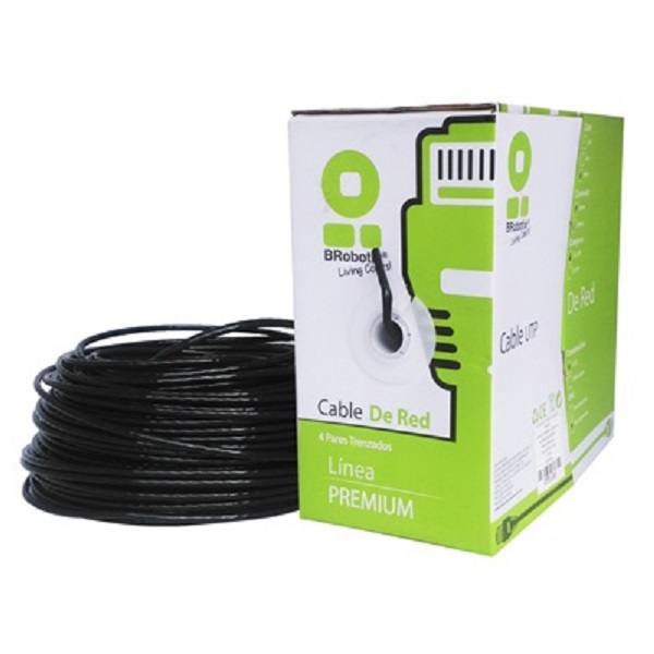 Bobina De Cable BRobotix Cat5e UTP 100 Metros