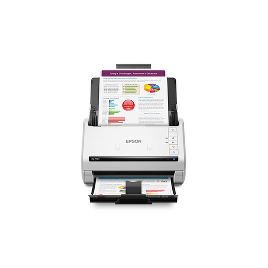 Scanner epson ds-770 ii, 45 ppm 90 ipm, 600 dpi, 30 bits, usb, adf, duplex