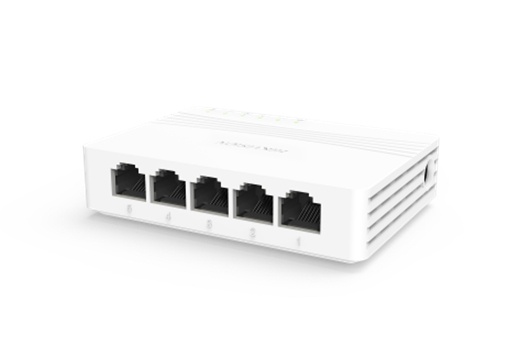 Switch gigabit no administrable de escritorio con 5 puertos gigabit 10/100/1000 mbps