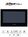 Monitor IP Dahua DHI-VTH2621G-P Con Pantalla Táctil 7” Alámbrico