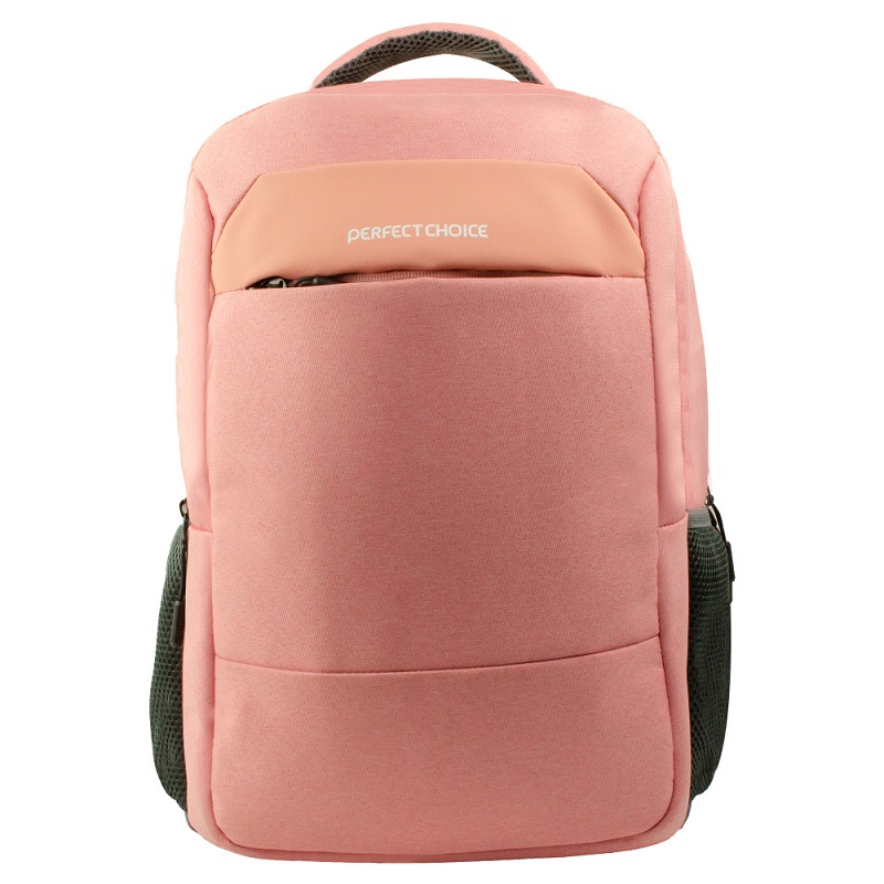 Mochila Fearless para Laptop 15.6" Perfect Choice de Poliéster Rosa