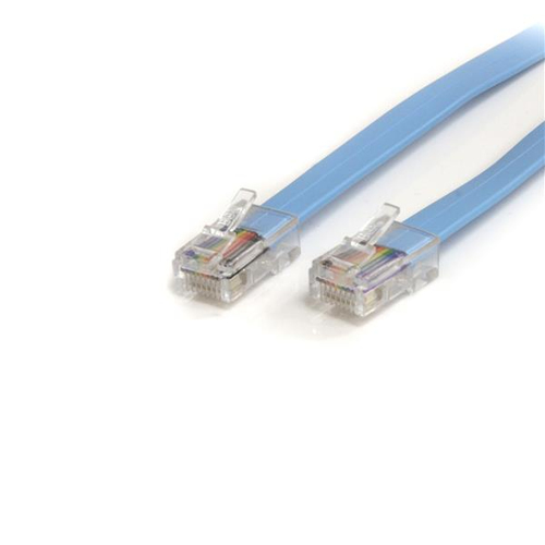 Cable 1.8m rollover de consola cisco rj45 ethernet macho a mach.