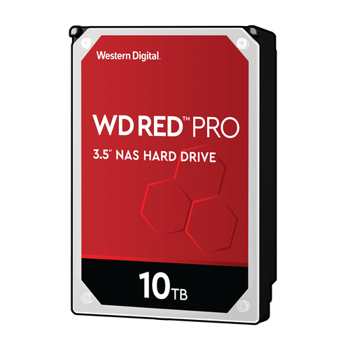 Disco duro interno wd red pro 3.5 10tb sata3 6gb s 256mb 7200rpm 24x7 hotplug p