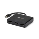 Splitter multiplicador divisor mini displayport de 3 puertos .