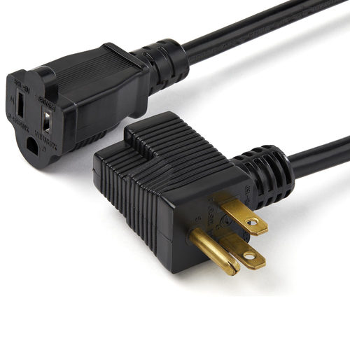 Cable de 91cm de extension nema 5-15p a 2x nema 5-15r