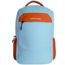 Mochila Fearless para Laptop 15.6" Perfect Choice de Poliéster Azul/Naranja